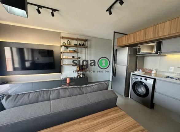 Imagem Apartamento com 1 Quarto à Venda, 45 m² em Santo Amaro - São Paulo Imagem Apartamento com 1 Quarto à Venda, 45 m² em Santo Amaro - São Paulo