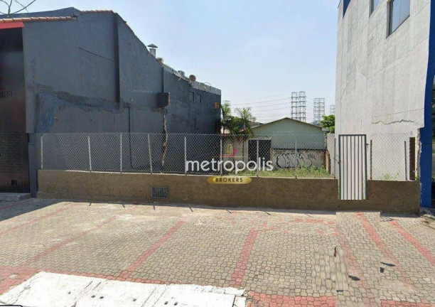 Terreno à Venda, 338 m² em Santo Antônio - São Caetano Do Sul