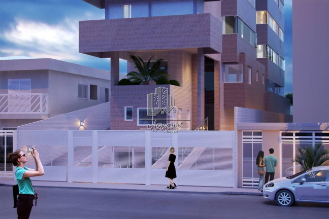 Imagem Apartamento com 1 Quarto à Venda, 45 m² em Guilhermina - Praia Grande