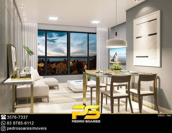 Imagem Apartamento com 2 Quartos à Venda, 56 m² em Bessa - João Pessoa Imagem Apartamento com 2 Quartos à Venda, 56 m² em Bessa - João Pessoa
