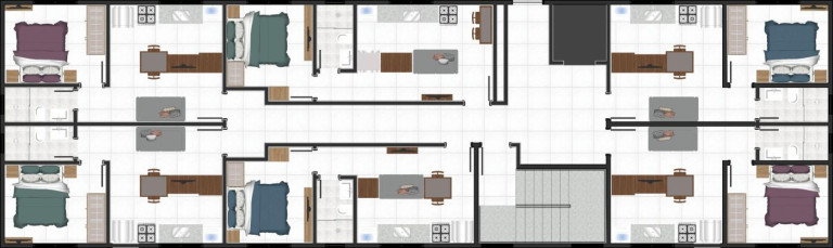 Imagem Apartamento com 1 Quarto à Venda, 29 m² em Cajuru - Curitiba Imagem Apartamento com 1 Quarto à Venda, 29 m² em Cajuru - Curitiba