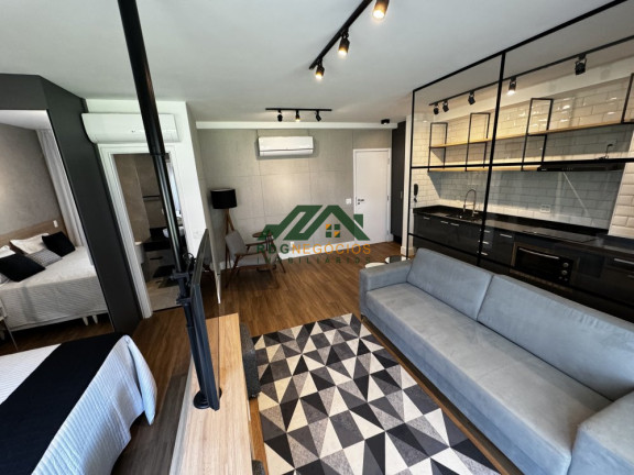 Imagem Apartamento com 1 Quarto para Alugar, 77 m² em Chácara Santo Antônio (zona Sul) - São Paulo Imagem Apartamento com 1 Quarto para Alugar, 77 m² em Chácara Santo Antônio (zona Sul) - São Paulo