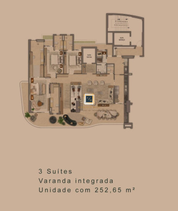 Imagem Apartamento com 3 Quartos à Venda, 228 m² em Cocó - Fortaleza Imagem Apartamento com 3 Quartos à Venda, 228 m² em Cocó - Fortaleza