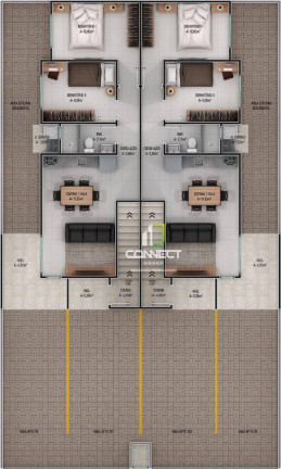 Imagem Apartamento com 2 Quartos à Venda, 53 m² em Espinheiros - Itajaí