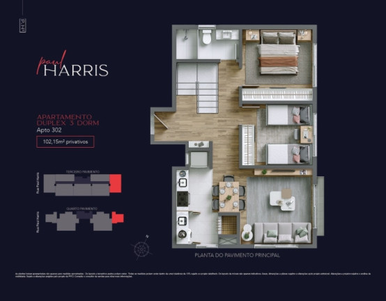 Imagem Apartamento com 3 Quartos à Venda, 99 m² em Centro - Canela Imagem Apartamento com 3 Quartos à Venda, 99 m² em Centro - Canela
