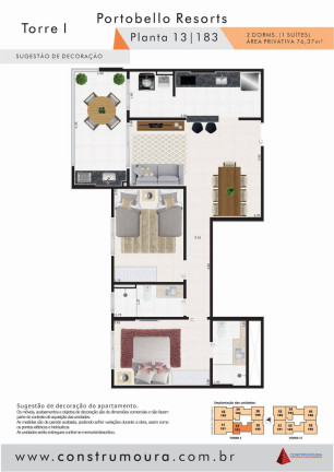 Imagem Apartamento com 2 Quartos à Venda, 76 m² em Centro - Mongaguá Imagem Apartamento com 2 Quartos à Venda, 76 m² em Centro - Mongaguá
