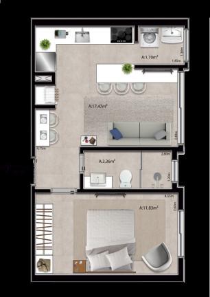 Imagem Apartamento com 1 Quarto à Venda, 57 m² em Capão Da Canoa - Capão Da Canoa Imagem Apartamento com 1 Quarto à Venda, 57 m² em Capão Da Canoa - Capão Da Canoa