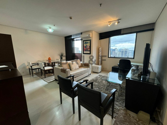 Apartamento com 1 Quarto para Alugar, 74 m² em Itaim Bibi - São Paulo