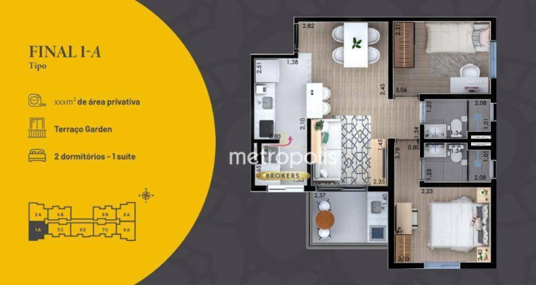 Imagem Apartamento com 2 Quartos à Venda, 46 m² em Utinga - Santo André Imagem Apartamento com 2 Quartos à Venda, 46 m² em Utinga - Santo André