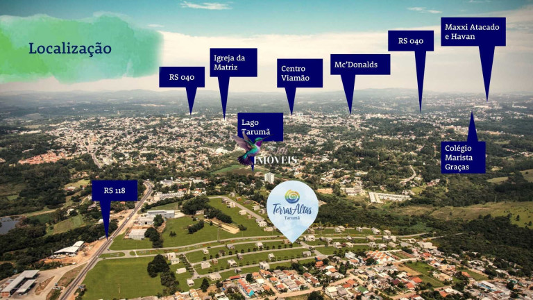 Imagem Terreno à Venda, 207 m² em Tarumã - Viamão Imagem Terreno à Venda, 207 m² em Tarumã - Viamão
