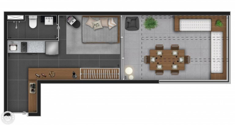Imagem Studio à Venda, 28 m² em Moema Imagem Studio à Venda, 28 m² em Moema