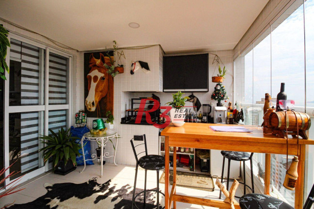 Imagem Apartamento com 3 Quartos à Venda, 134 m² em Gonzaga - Santos Imagem Apartamento com 3 Quartos à Venda, 134 m² em Gonzaga - Santos
