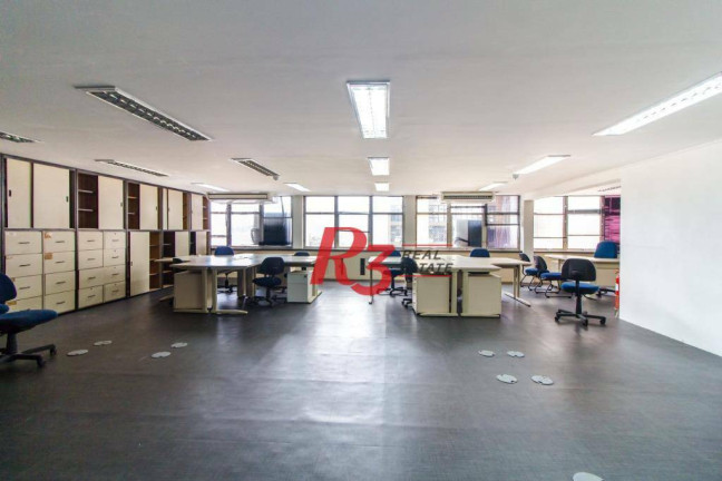 Imagem Sala Comercial para Alugar, 221 m² em Centro - Santos Imagem Sala Comercial para Alugar, 221 m² em Centro - Santos