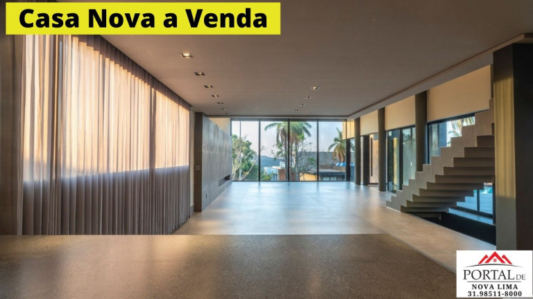 Imagem Casa com 4 Quartos à Venda, 581 m² em Quintas Do Sol - Nova Lima