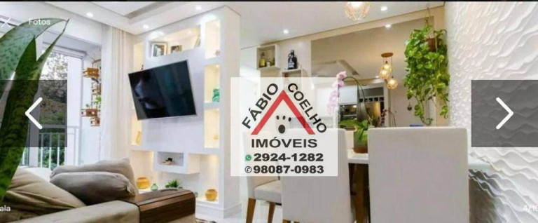 Imagem Apartamento com 3 Quartos à Venda, 63 m² em Vila Moraes - São Paulo