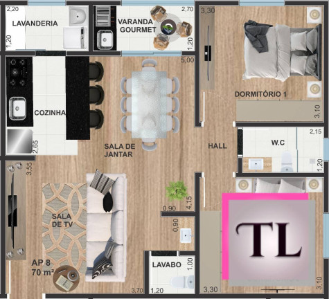 Imagem Apartamento com 3 Quartos à Venda, 70 m² em Vila Togni - Poços De Caldas Imagem Apartamento com 3 Quartos à Venda, 70 m² em Vila Togni - Poços De Caldas