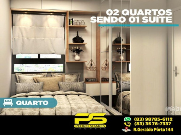 Imagem Apartamento com 2 Quartos à Venda, 54 m² em Jardim Oceania - João Pessoa Imagem Apartamento com 2 Quartos à Venda, 54 m² em Jardim Oceania - João Pessoa