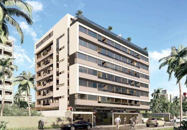 Apartamento com 3 Quartos à Venda, 78 m² em Camboinha - Cabedelo