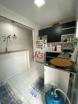 Imagem Apartamento com 1 Quarto para Alugar, 48 m² em Encruzilhada - Santos