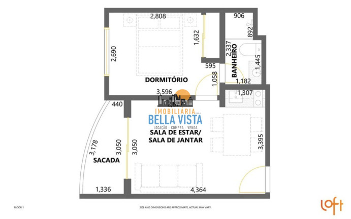 Imagem Apartamento com 1 Quarto à Venda, em Indianópolis - São Paulo Imagem Apartamento com 1 Quarto à Venda, em Indianópolis - São Paulo