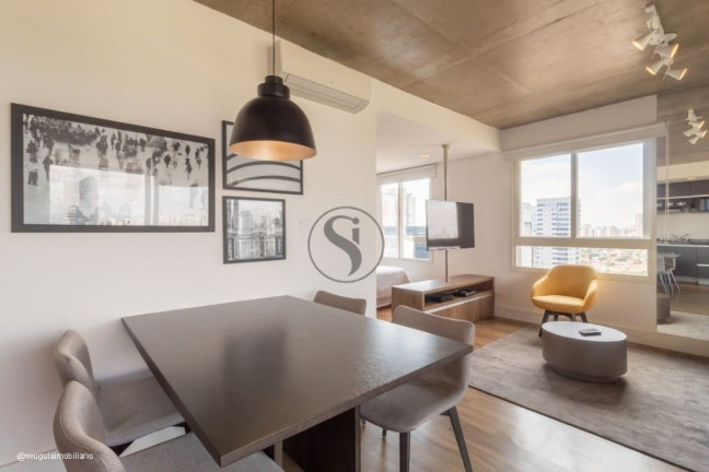 Imagem Apartamento com 1 Quarto para Alugar, 63 m² em Cidade Monções - São Paulo Imagem Apartamento com 1 Quarto para Alugar, 63 m² em Cidade Monções - São Paulo