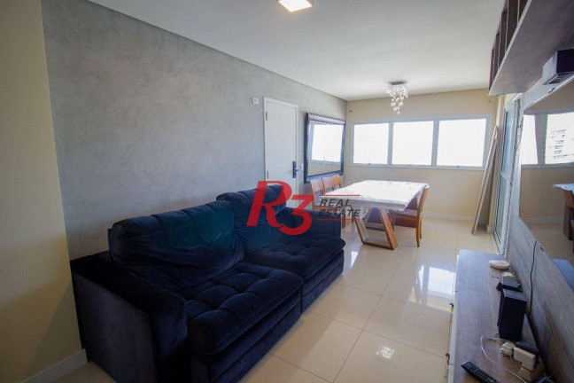 Imagem Apartamento com 3 Quartos à Venda, 134 m² em Embaré - Santos Imagem Apartamento com 3 Quartos à Venda, 134 m² em Embaré - Santos