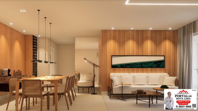 Imagem Apartamento com 4 Quartos à Venda, 185 m² em Vila Da Serra - Nova Lima