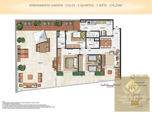 Imagem Apartamento com 3 Quartos à Venda, 84 m² em Da Luz - Nova Iguaçu