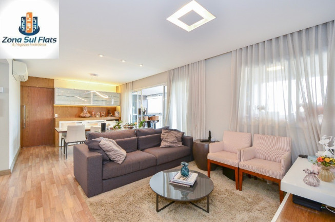 Imagem Apartamento com 3 Quartos à Venda, 138 m² em Santo Amaro - São Paulo