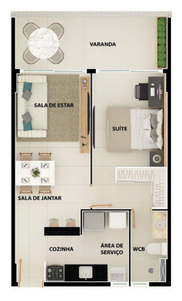 Imagem Apartamento à Venda, 65 m² em Manaíra - João Pessoa