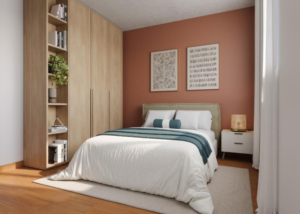 Apartamento com 2 Quartos à Venda, 40 m² em Campinho Da Serra Ii - Serra