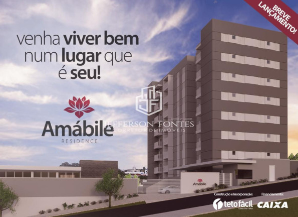 Apartamento com 2 Quartos à Venda, 46 m² em Palmital - Marília