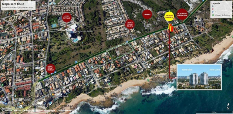 Imagem Apartamento com 2 Quartos à Venda, 63 m² em Itapuã - Salvador