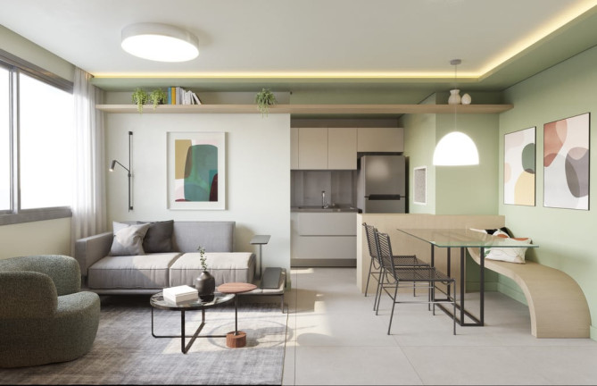 Imagem Apartamento com 1 Quarto à Venda, 41 m² em Central Parque - Porto Alegre Imagem Apartamento com 1 Quarto à Venda, 41 m² em Central Parque - Porto Alegre
