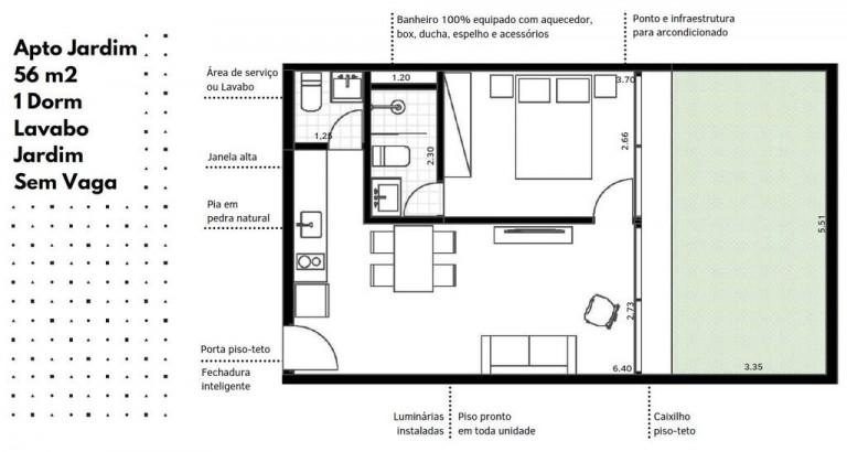 Imagem Apartamento com 1 Quarto à Venda, 39 m² em Brooklin Novo - São Paulo Imagem Apartamento com 1 Quarto à Venda, 39 m² em Brooklin Novo - São Paulo