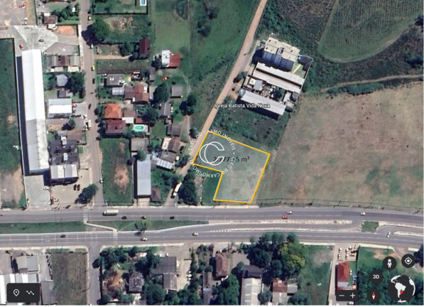 Imagem Terreno à Venda, 2.777 m² em Pé De Plátano - Santa Maria Imagem Terreno à Venda, 2.777 m² em Pé De Plátano - Santa Maria