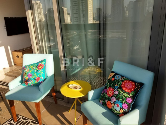 Imagem Apartamento com 1 Quarto para Alugar, 41 m² em Brooklin - São Paulo Imagem Apartamento com 1 Quarto para Alugar, 41 m² em Brooklin - São Paulo