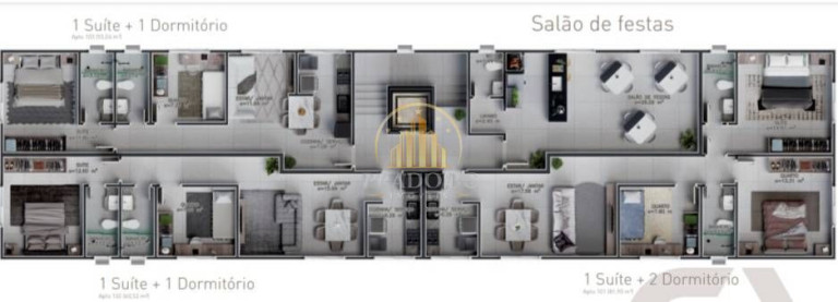 Imagem Apartamento com 1 Quarto à Venda, 55 m² em Nações - Balneário Camboriú Imagem Apartamento com 1 Quarto à Venda, 55 m² em Nações - Balneário Camboriú