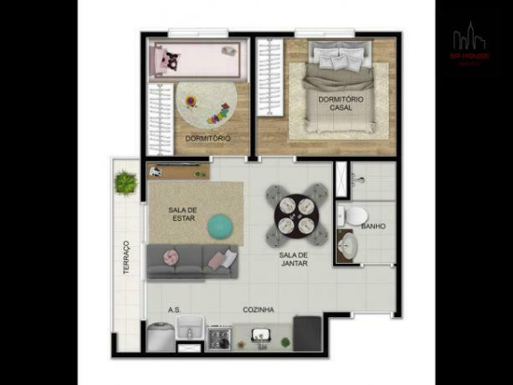 Imagem Apartamento com 2 Quartos à Venda, 38 m² em Sacomã - São Paulo