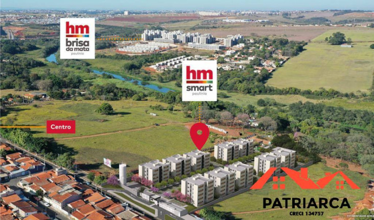 Imagem Apartamento com 2 Quartos à Venda, 43 m² em Dona Edith Campos Fávero - Paulínia Imagem Apartamento com 2 Quartos à Venda, 43 m² em Dona Edith Campos Fávero - Paulínia
