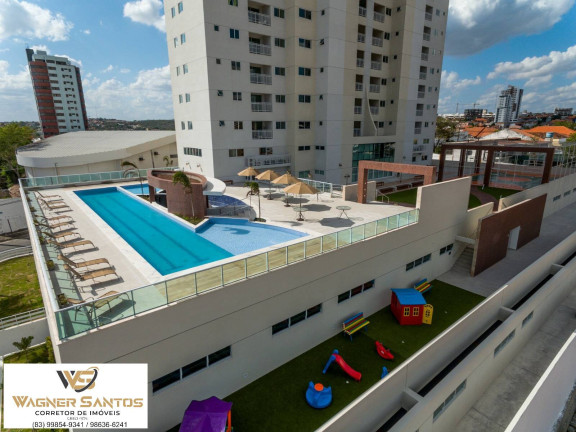 Apartamento com 3 Quartos à Venda, 92 m² em Alto Branco - Campina Grande