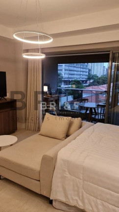 Imagem Apartamento com 1 Quarto para Alugar, 41 m² em Brooklin - São Paulo Imagem Apartamento com 1 Quarto para Alugar, 41 m² em Brooklin - São Paulo