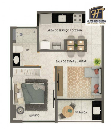 Imagem Apartamento com 3 Quartos à Venda, 64 m² em Monte Castelo - Cabedelo Imagem Apartamento com 3 Quartos à Venda, 64 m² em Monte Castelo - Cabedelo
