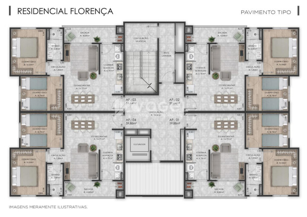 Imagem Apartamento com 2 Quartos à Venda, 76 m² em Rondônia - Novo Hamburgo Imagem Apartamento com 2 Quartos à Venda, 76 m² em Rondônia - Novo Hamburgo