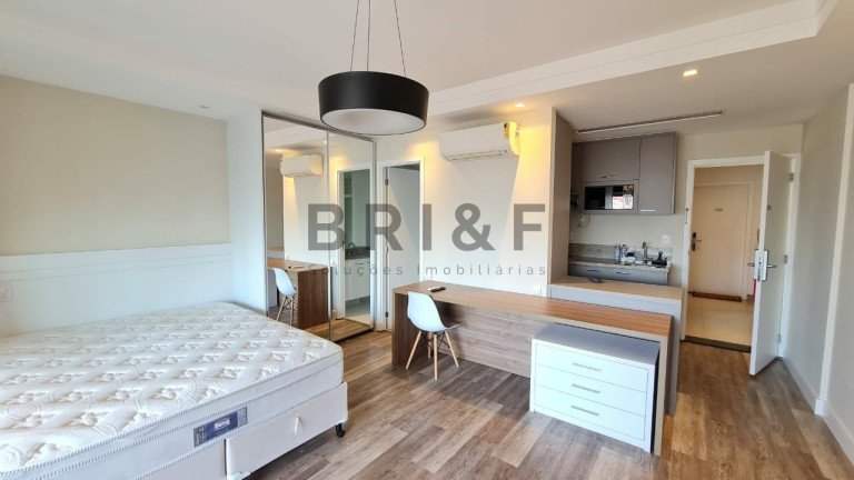 Imagem Apartamento com 1 Quarto para Alugar, 41 m² em Brooklin - São Paulo Imagem Apartamento com 1 Quarto para Alugar, 41 m² em Brooklin - São Paulo