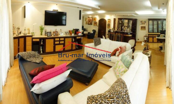 Imagem Apartamento com 4 Quartos à Venda, 332 m² em Gonzaga - Santos Imagem Apartamento com 4 Quartos à Venda, 332 m² em Gonzaga - Santos