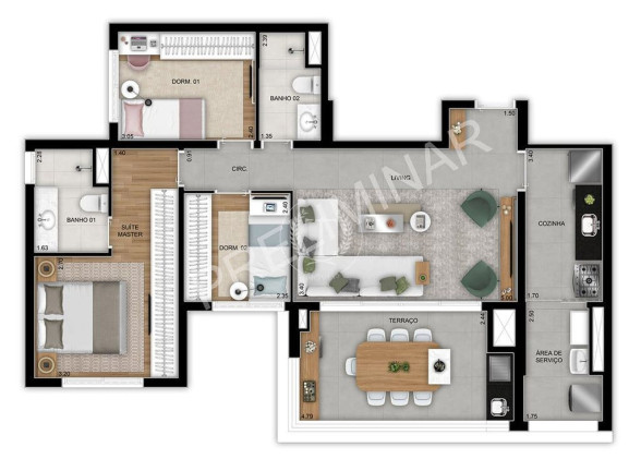 Imagem Apartamento com 1 Quarto à Venda, 28 m² em Jardim Prudência - São Paulo Imagem Apartamento com 1 Quarto à Venda, 28 m² em Jardim Prudência - São Paulo
