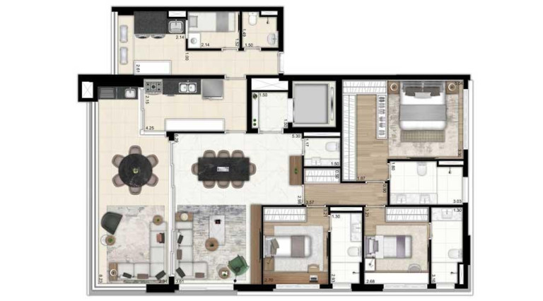 Imagem Imóvel com 3 Quartos à Venda, 158 m² em Paraiso - São Paulo Imagem Imóvel com 3 Quartos à Venda, 158 m² em Paraiso - São Paulo