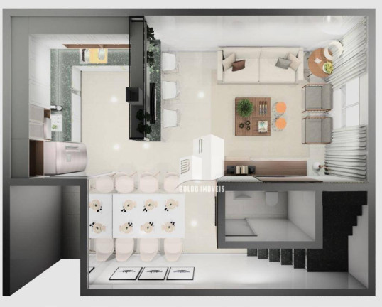 Imagem Sobrado com 3 Quartos à Venda, 131 m² em Guilhermina - Praia Grande