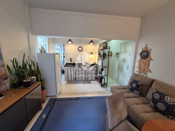 Apartamento com 1 Quarto à Venda, 43 m² em Boqueirão - Santos